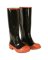 R21010 BOOT RED SOLE/TOE RUB S