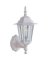 BOS-AL8041W FIXTURE PORCH 1LT WH