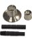 SHOWER FLANGE UNIV ADJ BN