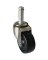 Shepherd Hardware 9193 Swivel Caster, 2 in Dia Wheel, 7/8 in W Wheel, Rubber