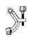 70B15 HINGEPIN DOORSTOP