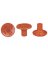 Osha Rebar Caps #4 Orng