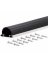 M-D 87668 Garage Door Weatherstrip, 1-5/8 in W, 2-3/4 in Thick, 18 ft L,