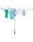 CLOTHESLINE OUTDOOR 192FT 12LN