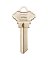 HY-KO 11010SC4 Key Blank, Brass, Nickel, For: Schlage Cabinet, House Locks