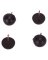 LEG TIP RUBBER NAIL 1/2IN BLK