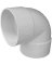 ELBOW 90DEG SHORT S&D PVC 6IN