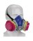 SAFETY WORKS SWX00320 Half Mask Respirator; M Mask; 99.97 % Filter