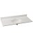 Cult Marb Wht 22x49 Vanity Top