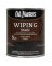 Old Masters 15304 Wiping Stain, Carbon Black, Liquid, 1 qt