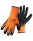 GLOVE LATEX CTD PALM ORANGE XL