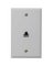 SINGLE WALLPLATE for INTER CABLE
