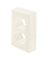 SEALER OUTLET PLATE FOAM WHITE