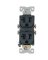 DUPLEX RECEPTACLE BROWN 20 AMP 8