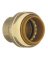 CAP PIPE PUSH FIT BRASS 1IN