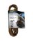 PowerZone OR670606 Extension Cord, 16 AWG Cable, 6 ft L, 13 A, 125 V, Brown