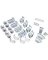 ZINC BOX RAIL HANGER KIT