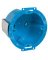 Carlon BH614R Ceiling Fan Box, 2-3/8 in D, 1 -Gang, PVC, Blue