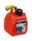 Scepter Flo n' go FG4G111 Gas Can, 1 gal Capacity, Polypropylene, Red