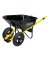 WHEELBARROW 2TIRES STEEL 6CUFT