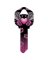KW1-30 KYBLNK HEART BLK/PINK