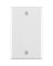 WALLPLATE 1BLANK WHITE