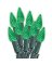 Sylvania Spool Light Cord | LED C6 | Green | 100 Count