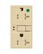 GFCI RECPT. IVORY TR DECO 20A TW