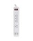 SURGE PROT 4 OUTLET WHT 4FT CD