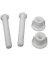 TOILET SEAT BOLT ADJSTABLE WHT