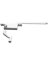 CASEMENT CRANK SQ LH 9IN WHT