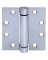 Tell Manufacturing HG100318 Spring Hinge, Stainless Steel, Satin, Fixed Pin,