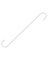 Landscapers Select GB0133L Extender S-Hook; 12 in H; Steel; White; White;