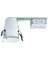 Halo H99RTAT Recessed Housing, 11.88 in L x 4.62 in W x 5 in H Dimensions, Remodel Construction, 4 i