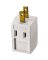 PLG OUTLET 3 WHT 15A 125V