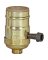 Eaton Wiring Devices BP925ABD Lamp Holder, 250 V, 250 W, Brass