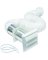 4X5 WHT LOUV DRYER VENT KIT