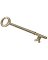 KEY NOTCHED SKELETON 2PK