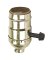 BRASS SOCKET LAMPHOLDR