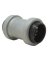 Southwire SIMPush 65070303 Conduit Coupling, 1/2 in Push-In, 1.1 in OD, Metal, 20/PK