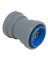 Southwire SIMPush 65076601 Conduit Coupling, 1/2 in Push-In, 1.2 in OD, Metal, 4/PK