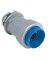 Southwire SIMPush 65077901 Conduit Box Connector, 1/2 in Push-In, 1.29 in OD, Metal