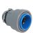 Southwire SIMPush 65083701 Conduit Adapter, 1/2 in Male, 1.42 in Dia, 1.79 in L, PVC