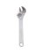 Vulcan WC917-04 Adjustable Wrench, 8 in OAL, Steel, Chrome