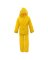 SUIT RAIN PVC YELLOW 0.35MM XL