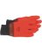 GLOVE PVC FOAM LNED ORANGE LRG