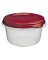 Rubbermaid 1777166 Food Container Set; Plastic; Clear