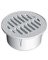 GRATE ROUND BLACK 3IN