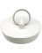 STOPPER DRAIN RUBBER 1-3/4 WHT