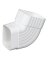 ELBOW TRDNL B VNYL WHITE 3X4IN